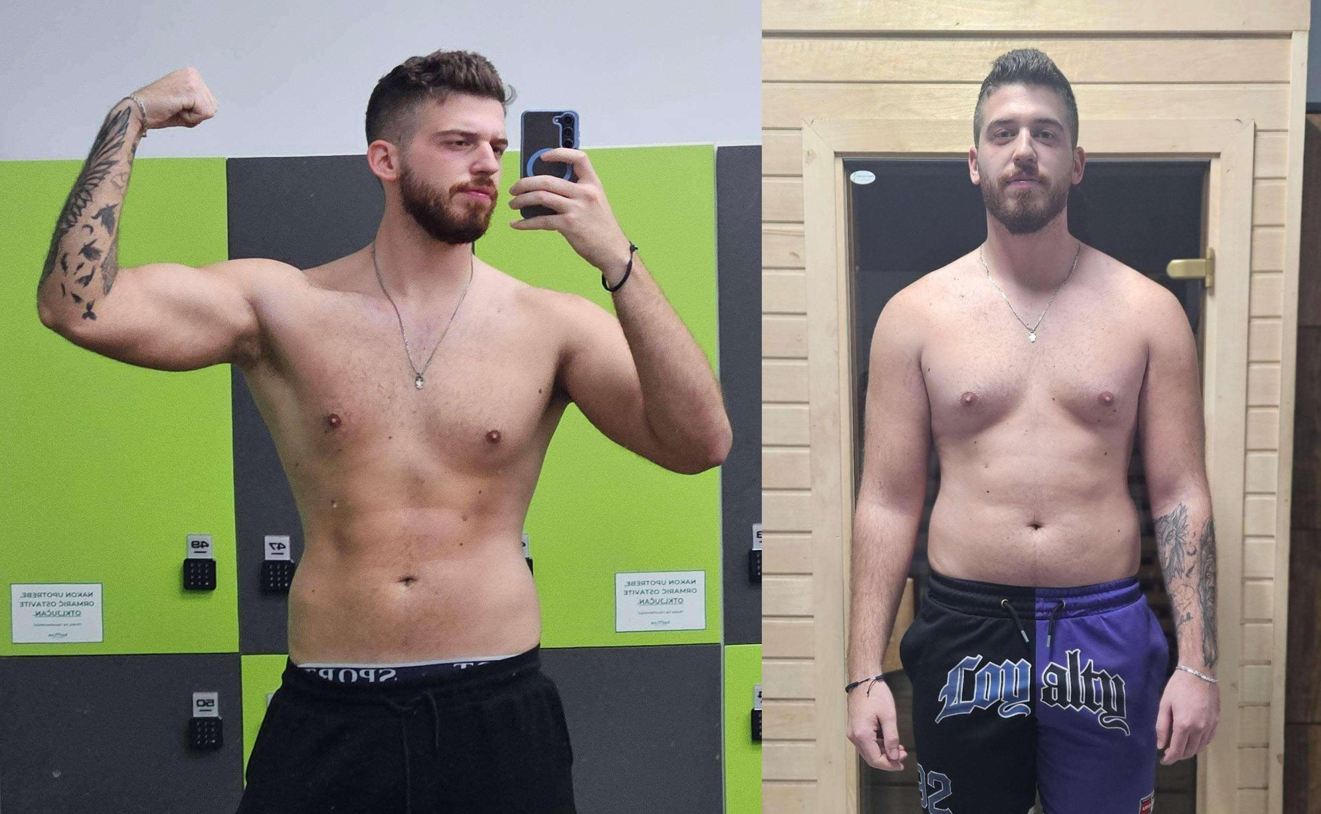 Uspešna transformacija tela klijenta